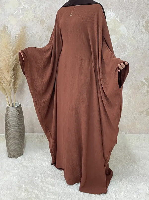 Robe Loose Solid Color Women Dress