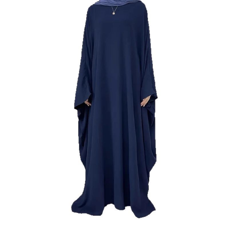 Robe Loose Solid Color Women Dress