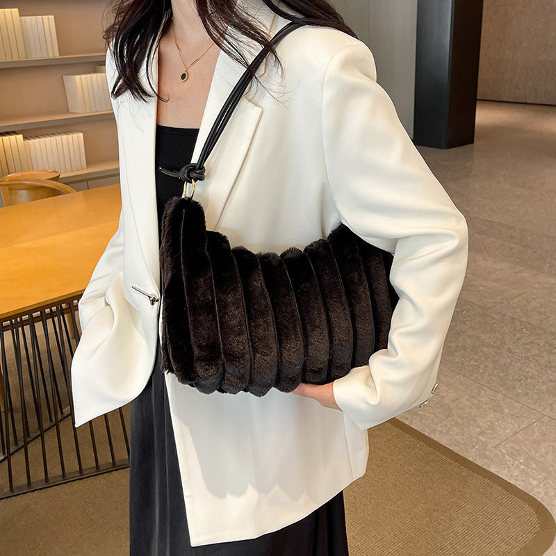 All-match Corduroy Elegant Women's Messenger Bag